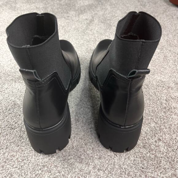 New, Madden Girl Black Holler boots size 11 - Picture 6 of 9